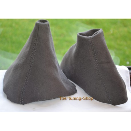 BMW E90 E91 E92 E93 M3 MANUAL GEAR HANDBRAKE GAITER GRAPHITE SUEDE ALCANTARA