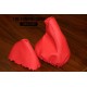 BMW E36 E46 91-05 SET OF GAITERS MADE FROM REAL RED LEATHER NEW