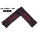 SEAT BELT COVERS x 2 GENUINE BLACK LEATHER EMBROIDERY MX-5 WITH STONE STITCHING FOR MAZDA new