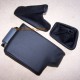 BMW E36 E46 M3 ARM REST COVER & GAITERS / BOOTS BLACK LEATHER