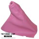 VAUXHALL OPEL CORSA C 2000-2006 GEAR GAITER PINK LEATHER