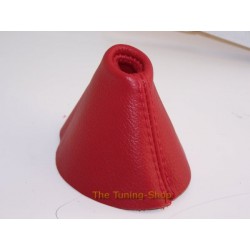BMW E46 SMG GEAR GAITER SHIFT BOOT RED LEATHER NEW