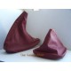 BMW E46 TANINRED LEATHER GEAR & HANDBRAKE GAITERS BOOTS 99-05