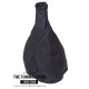 FOR MG ZR 2001-2003 GEAR GAITER BLACK LEATHER 