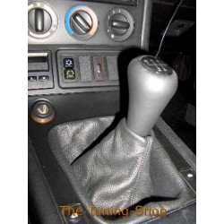 FOR BMW Z3 GEAR GAITER SHIFT BOOT BLACK GENUINE LEATHER NEW
