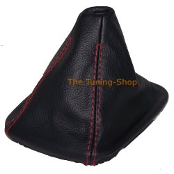 BMW Z3 GEAR GAITER SHIFT BOOT REAL LEATHER RED STITCH