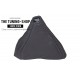 FOR VOLVO S80 AUTOMATIC GEAR GAITER COVER 98-06 DARK GREY LEATHER 