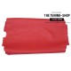 FOR HONDA S2000 2001-2003 RED LEATHER ARMREST COVER EMBROIDERY BLACK STITCHING