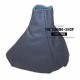 FOR VAUXHALL OPEL ZAFIRA B 2005-2011 GREY LEATHER GEAR GAITER BOOT COVER  