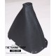 FOR NISSAN 200SX S14 SILVIA GEAR GAITER SHIFT BOOT BLACK LEATHER