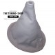 FOR TOYOTA YARIS 99-03 GEAR GAITER SHIFT BOOT MID GREY LEATHER