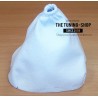 FOR PEUGEOT 508 2010-2015 6 SPEED MANUAL WHITE LEATHER GEAR GAITER WITH 