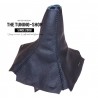 FOR MITSUBISHI ECLIPSE 1995-1999 MANUAL BLACK LEATHER GEAR GAITER 