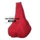  FOR ALFA ROMEO 156 98-02 GEAR GAITER SHIFT BOOT RED SUEDE