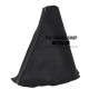 FOR KIA VENGA 2009-2015 MANUAL BLACK LEATHER GEAR GAITER WITH BLUE STITCH