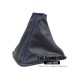 FOR LEXUS IS IS200 IS300 98-05 GEAR GAITER BLACK LEATHER