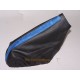 FIAT PUNTO MK1 93-99 HANDBRAKE GAITER BLACK LEATHER BLUE ALCANTA