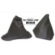 FOR VOLVO V70 2004-2007 MANUAL GEAR HANDBRAKE GAITER CHARCOAL LEATHER