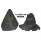 FOR VOLVO V70 2004-2007 MANUAL GEAR HANDBRAKE GAITER CHARCOAL LEATHER