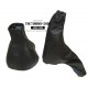 FOR ASTRA MK4 G COUPE 98-05 GEAR+HANDBRAKE GAITER BLACK LEATHER