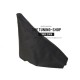 FOR TOYOTA TACOMA MK1 1995-2004 GEAR GAITER BLACK LEATHER RED STITCHING