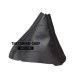 FITS VOLKSWAGEN GOLF 7 JETTA 2013-2016 GEAR GAITER BLACK ITALIAN LEATHER 