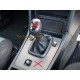 FOR  MERCEDES C-CLASS W202 1993-2000 6 SPEED MANUAL GEAR GAITER & GEAR KNOB COVER BLACK LEATHER