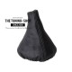 FOR  MERCEDES VITO 04-09 GEAR GAITER SHIFT BOOT BLACK LEATHER NEW