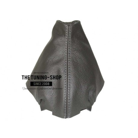 FOR VW PASSAT B5 2001-2005 GEAR GAITER CHARCOAL LEATHER