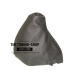 FOR VW PASSAT B5 2001-2005 GEAR GAITER CHARCOAL LEATHER