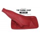 FOR  TOYOTA CELICA 94-98 GEAR GAITER RED LEATHER