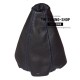 FOR TOYOTA AVENSIS 2003-2006 GEAR GAITER BLACK LEATHER BOOT new