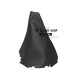 FOR VW SCIROCCO MK2 GEAR GAITER SHIFT BOOT BLACK LEATHER