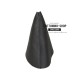 FOR SEAT LEON 1999-2005 GEAR GAITER BLACK LEATHER