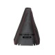 FOR SEAT LEON MK2 05-2011 GEAR GAITER SHIFT BOOT BLACK LEATHER NEW