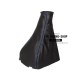 FOR   VAUXHALL OPEL CORSA B 93-00 GEAR GAITER BLACK LEATHER