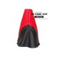 FOR VW GOLF 5 03-09 JETTA 05-11 MANUAL GEAR GAITER RED LEATHER BLACK "GTI" EMBROIDERY