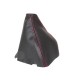 FOR MERCEDES SLK R170 1996-2004 GEAR GAITER BLACK LEATHER