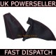 HONDA CIVIC TYPE R 03-05 GAITERS BOOTS BLACK LEATHER RED STITCH