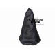 FOR  TOYOTA COROLLA 91-01 GEAR GAITER BLACK LEATHER GREY STITCHING