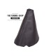 FOR  PEUGEOT 306 GEAR GAITER SHIFT BOOT BLACK LEATHER NEW