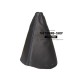 FOR PEUGEOT 407 GEAR GAITER SHIFT BOOT BLACK LEATHER NEW
