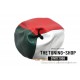 FOR FIAT 500 2007-2013 LEATHER GEAR GAITER ITALIAN FLAG COLOURS 