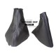FOR   VAUXHALL OPEL CALIBRA 90-97 GEAR GAITER BLACK LEATHER