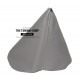 FOR  VW NEW BEETLE GEAR GAITER SHIFT BOOT GREY LEATHER