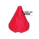 FOR  MAZDA RX-8 RX8 GEAR GAITER SHIFT BOOT RED LEATHER