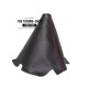 FOR MAZDA 6 02-07 GEAR GAITER SHIFT BOOT BLACK LEATHER NEW