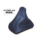FOR  VW POLO 9N 9N2 02-09 GEAR GAITER SHIFT BOOT BLACK LEATHER