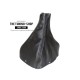 FOR RENAULT SCENIC MK2 03-08 GEAR GAITER SHIFT BOOT BLACK LEATHER