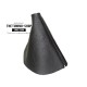 FOR RENAULT SCENIC MK3 2009-2015 GEAR GAITER SHIFT BOOT BLACK LEATHER